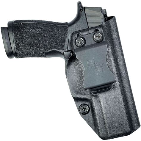 This holstercomes with adjustable retention to give you the perfect draw while carrying in a secure OWB <b>holster</b>. . Sig p365 x macro holster